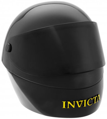 Krabička Invicta ve tvaru helmy - černá