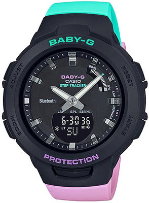 Casio Baby-G G-Squad BSA-B100MT-1AER Misty 2Tone Series