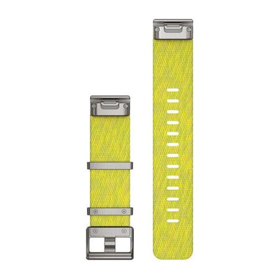 Nylonový remienok Garmin 22mm, Yellow/Green, QuickFit, 010-12738-23
