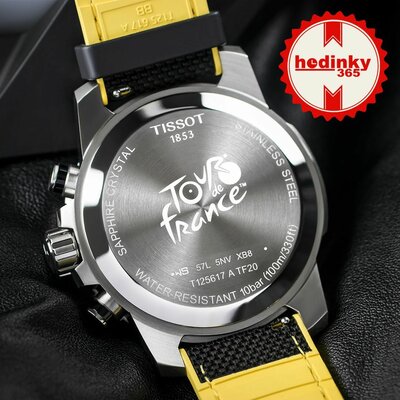 Tissot Supersport Quartz Chronograph T125.617.17.051.00 Tour de France 2021 Special Edition (+ náhradné remienok)