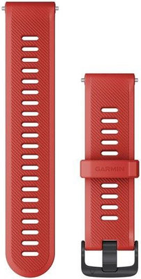 Silikónový remienok Garmin 22mm (pre Forerunner 745), Red, 010-11251-9C