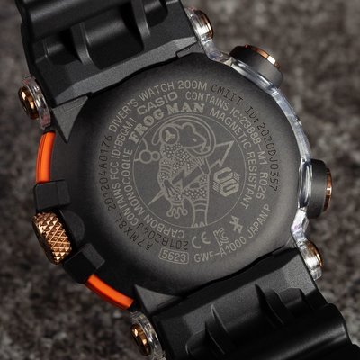 Casio G-Shock Frogman Diver's GWF-A1000BRT-1AER Borneo Rainbow Toad Series