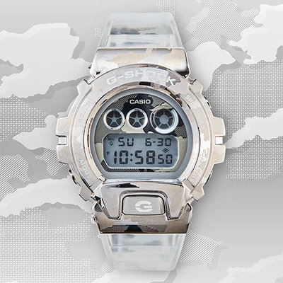 Casio G-Shock Original GM-6900SCM-1ER Skeleton Camouflage Series