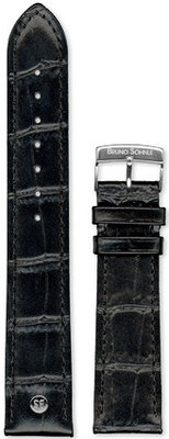 Unisex kožený čierny remienok Bruno Söhnle 73-71045-120
