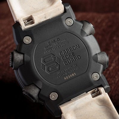 Casio G-Shock Original GA-2000WM-1AER Carbon Core Guard Utility Wavy Marble Series