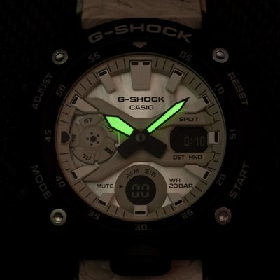 Casio G-Shock Original GA-2000WM-1AER Carbon Core Guard Utility Wavy Marble Series