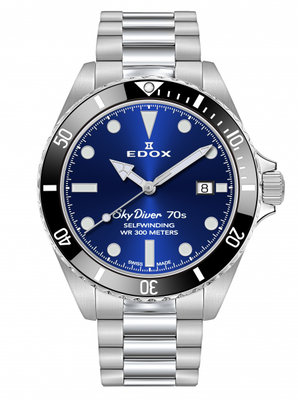 Edox Skydiver 70´s Date Automatic 80115-3n1m-buin