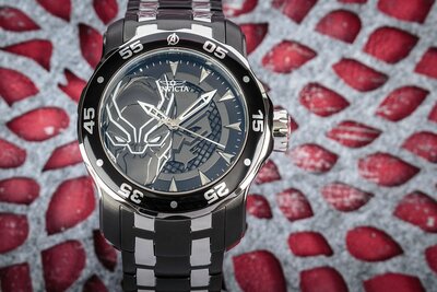 Invicta Marvel Black Panther Quartz 32422 Limited Edition 4000pcs