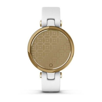 Garmin Lily Classic Light Gold / White, Leather Band