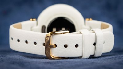 Garmin Lily Classic Light Gold / White, Leather Band