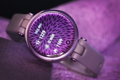 Garmin Lily Sport Midnight Orchid / Orchid, Silicone Band