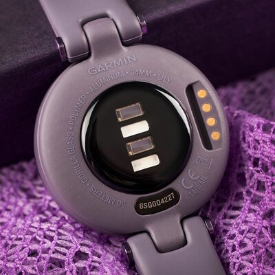 Garmin Lily Sport Midnight Orchid / Orchid, Silicone Band