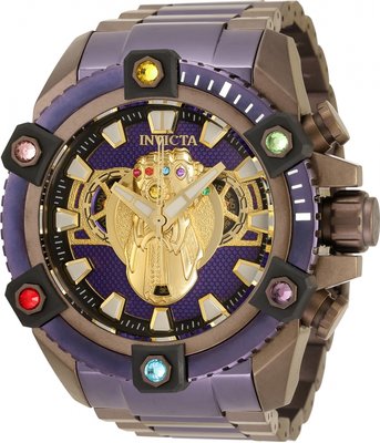 Invicta Marvel Thanos Quartz Chronograph 34310 Limited Edition 3000pcs