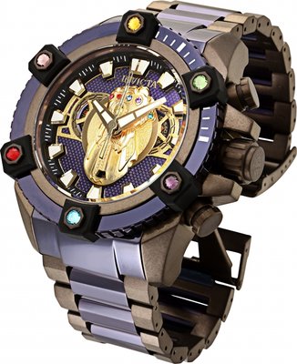 Invicta Marvel Thanos Quartz Chronograph 34310 Limited Edition 3000pcs