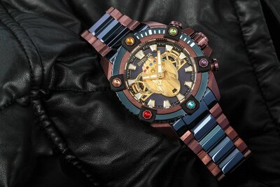 Invicta Marvel Thanos Quartz Chronograph 34310 Limited Edition 3000pcs