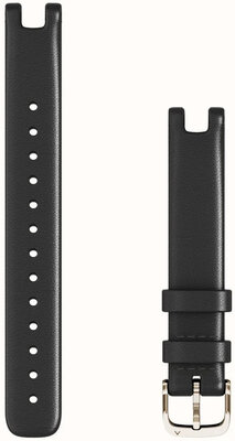Kožený remienok Garmin 14mm (pre Lily), Black, 010-13068-A5