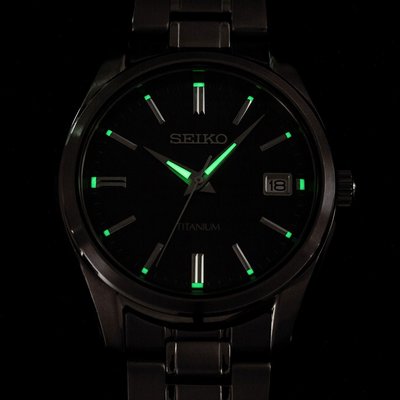 Seiko Quartz Titanium SUR373P1