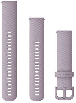 Garmin Remienok Quick Release 20mm, silikónový ružovo-fialový, plastová pracka (S/M a L)