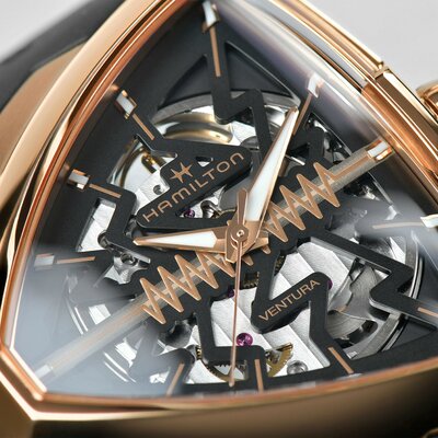 Hamilton Ventura Elvis80 Automatic Skeleton H24525331
