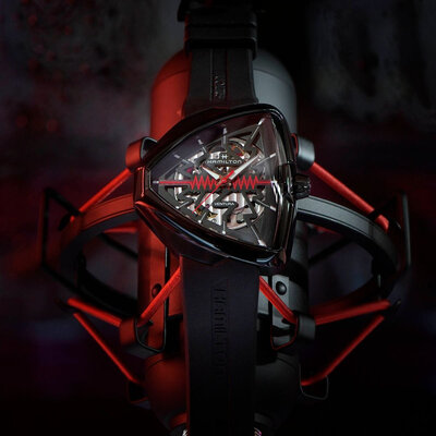 Hamilton Ventura Elvis80 Automatic Skeleton H24535331