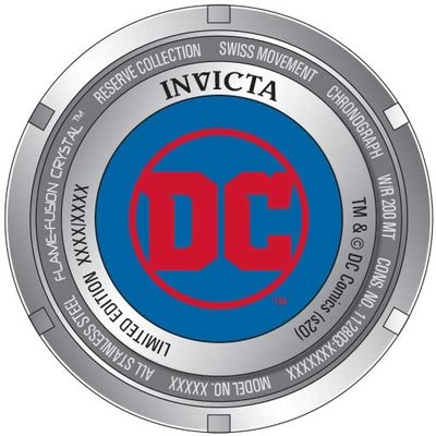 Invicta DC Comics Quartz 53mm 33230 Superman Limited Edition 4000pcs
