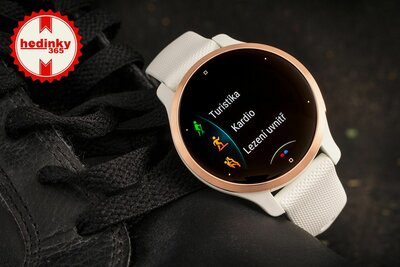 Garmin Venu 2S Rose Gold / White Band