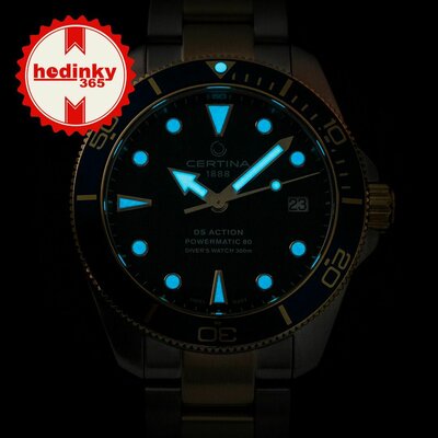 Certina DS Action Automatic Powermatic 80 C032.807.22.041.10 Sea Turtle Conservancy Special Edition