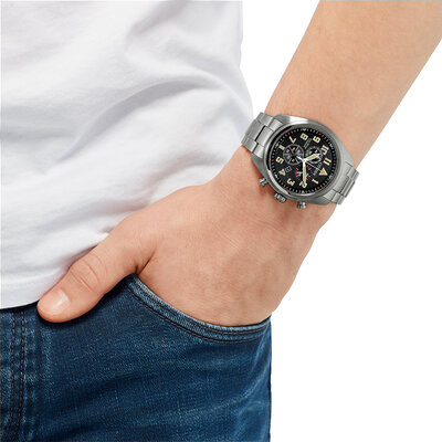 Citizen Sports Eco-Drive Super Titanium Chronograph AT2480-81E