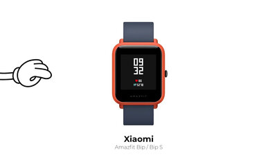 Ochranné 3D sklo Mosh Tempered Glass Protector 0.5mm pre Amazfit Bip / Bip S