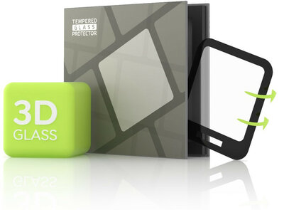 Ochranné 3D sklo Mosh Tempered Glass Protector 0.5mm pre Amazfit Bip U / Bip U Pro