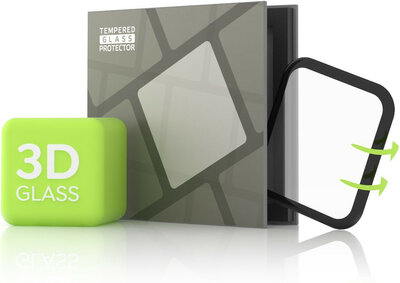 Ochranné 3D sklo Mosh Tempered Glass Protector 0.5mm pre Apple Watch Series 4/5/6/SE 44mm