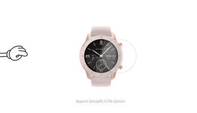 Ochranné sklo Mosh Tempered Glass Protector 0.3mm pre Amazfit GTR 42mm