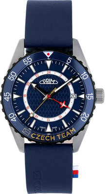 Prim Sport 64 GMT Tokio Czech Team Quartz W03P.13142.B Limited Edition 125pcs (+ náhradné remienok)