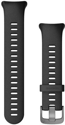 Silikónový remienok Garmin (pro Forerunner 45S), čierny