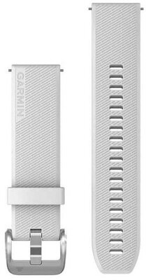 Silikónový remienok Garmin 20mm (pro Venu Sq, Venu 2 plus aj.), biely, Quick Release