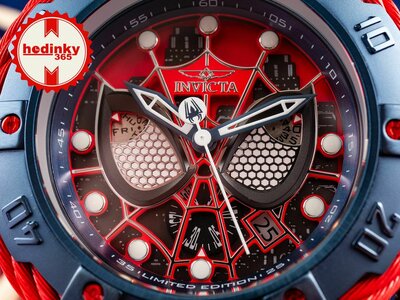 Invicta Marvel Quartz 53mm 35164 Spiderman Limited Edition 3000pcs