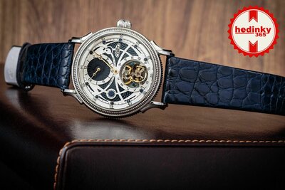 Prim Tourbillon Orloj Mechanical 1410 W01P.13152.C Limited Edition 32pcs