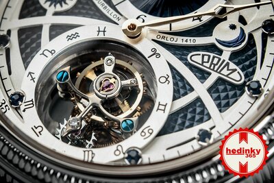 Prim Tourbillon Orloj Mechanical 1410 W01P.13152.C Limited Edition 32pcs
