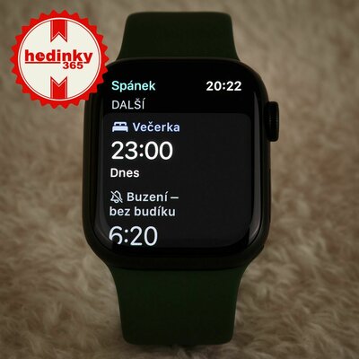 Apple Watch Series 7 GPS, 41mm Green Aluminium Case / Clover Sport Band-Regular