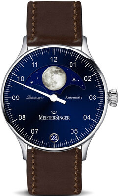 MeisterSinger Lunascope Automatic Moonphase Date LS908_SCF02