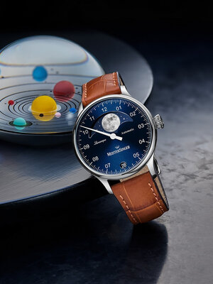 MeisterSinger Lunascope Automatic Moonphase Date LS908_SG03