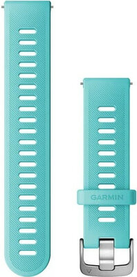 Silikónový remienok Garmin 20mm (pro Venu, Venu Sq, Venu 2 plus aj.), modrý V2, Quick Release