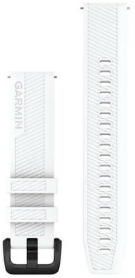 Silikónový remienok Garmin 20mm, White, Quick Release, 010-13076-02