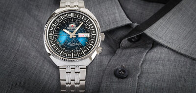 Orient Revival World Map Automatic RA-AA0E03L39B