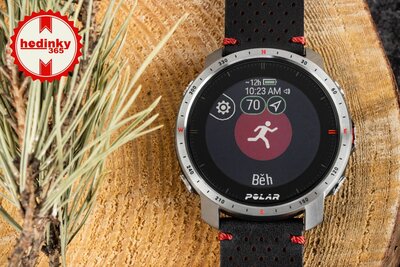 Polar Grit X Pro Titan sporttester, vel. M/L