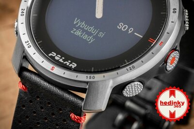 Polar Grit X Pro Titan sporttester, vel. M/L