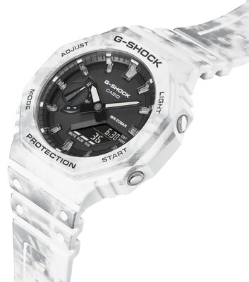 Casio G-Shock Original GAE-2100GC-7AER Grunge Snow Camo Series Carbon Core Guard (+ náhradný remienok a luneta) (rozbalené)