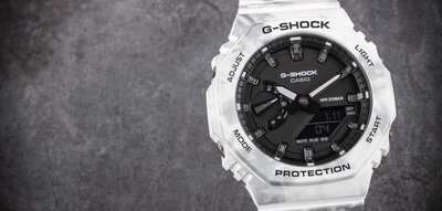 Casio G-Shock Original GAE-2100GC-7AER Grunge Snow Camo Series Carbon Core Guard (+ náhradný remienok a luneta) (rozbalené)