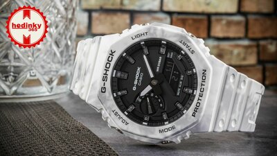 Casio G-Shock Original GAE-2100GC-7AER Grunge Snow Camo Series Carbon Core Guard (+ náhradný remienok a luneta) (rozbalené)
