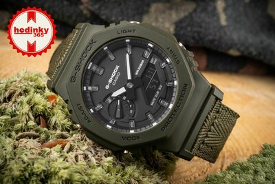 Casio G-Shock Original GAE-2100GC-7AER Grunge Snow Camo Series Carbon Core Guard (+ náhradný remienok a luneta) (rozbalené)